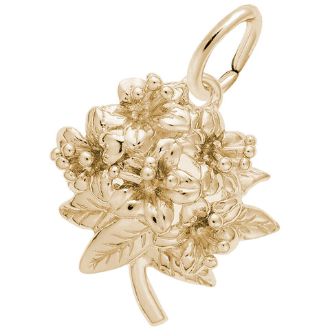 Azalea Charm in Yellow Gold Plated