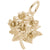 Azalea Charm In Yellow Gold