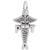 Pt Assistant Charm In Sterling Silver