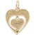 Mother Daughter Charm In Yellow Gold