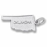 Oklahoma charm in Sterling Silver hide-image