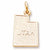 Utah Charm in 10k Yellow Gold hide-image