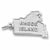 Rhode Island charm in 14K White Gold hide-image
