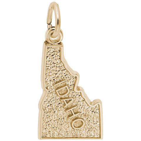 Idaho Charm in Yellow Gold Plated