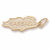 Nassau charm in Yellow Gold Plated hide-image