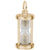 Hourglass Charm in Yellow Gold Plated