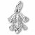 Frog charm in Sterling Silver hide-image