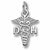 Dental Hygienist charm in Sterling Silver hide-image