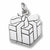 Gift Box charm in Sterling Silver hide-image