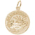 Graduation Charm in Yellow Gold Plated