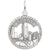 Atlanta Charm In 14K White Gold