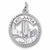 Atlanta charm in 14K White Gold hide-image