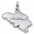 Belgium charm in 14K White Gold hide-image