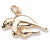 Manatee Charm in 10k Yellow Gold hide-image