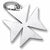 Maltese Cross charm in Sterling Silver hide-image