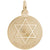 Bar Mitzvah Charm in Yellow Gold Plated