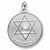 Bar Mitzvah charm in 14K White Gold hide-image