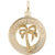 Myrtle Beach Charm In Yellow Gold