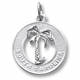 South Carolina charm in Sterling Silver hide-image