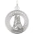 Oklahoma Charm In 14K White Gold