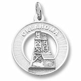 Oklahoma charm in Sterling Silver hide-image