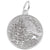 Smokies Charm In 14K White Gold