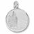 Mountain Scene charm in 14K White Gold hide-image