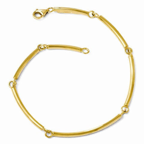 14K Yellow Gold Polished Bracelet