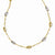 14K Yellow Gold & Rhodium Rhodium Fancy Necklace