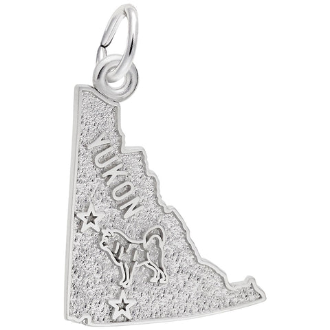 Yukon Charm In 14K White Gold