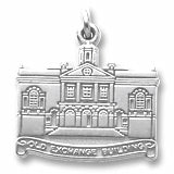 Old Exchange Bldg charm in Sterling Silver hide-image
