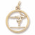 Gymnast Charm in 10k Yellow Gold hide-image