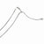 14K White Gold Adjustable Ustable Cyclone Chain