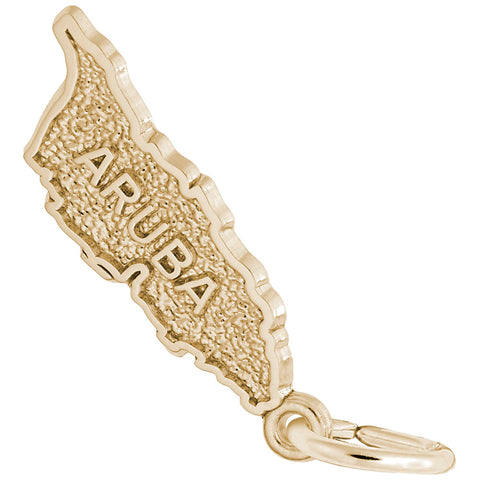 Aruba Charm In Yellow Gold