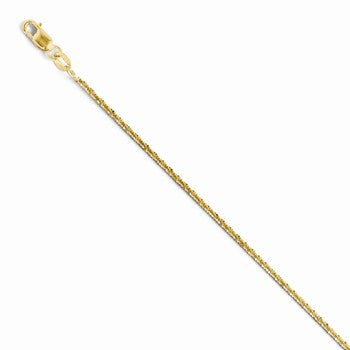 14K Yellow Gold Cyclone Chain