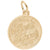 Best Friends Charm in Yellow Gold Plated