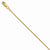 14K Yellow Gold Round Cable Chain