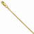 14K Yellow Gold Flat Cable Chain