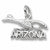 Arizona Road Runner charm in Sterling Silver hide-image