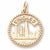 Chicago Skyline charm in Yellow Gold Plated hide-image