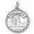 Chicago Skyline charm in 14K White Gold hide-image