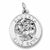 Alberta Rose charm in Sterling Silver hide-image