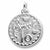 Sweet 16 charm in 14K White Gold hide-image