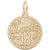 Lovely 18 Charm In Yellow Gold