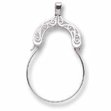 Charmholder in 14K White Gold