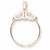 Charmholder in 10k Yellow Gold