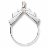 Charmholder in 14K White Gold