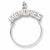 Memories Charmholder in 14K White Gold