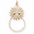 Sun Charmholder in 10k Yellow Gold