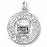 Las Vegas charm in Sterling Silver hide-image
